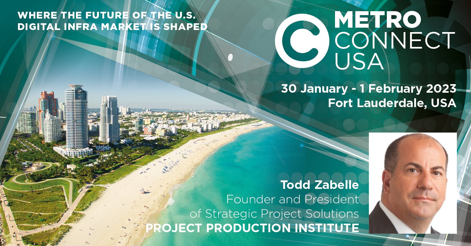 Todd Zabelle Will Speak At Metro Connect USA 2023 Project Production