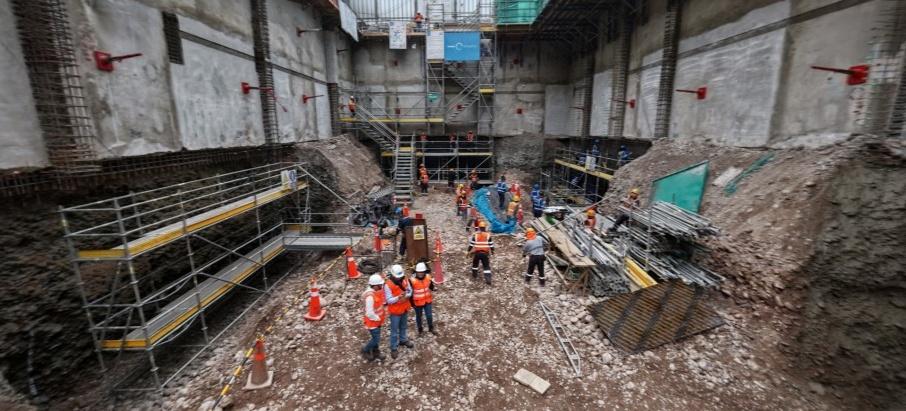 Figure 01 anchored shotcrete wall production context