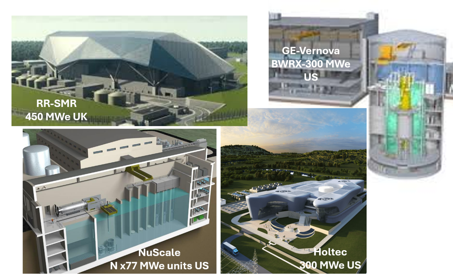 Comparison of leading light water-cooled small modular reactor designs